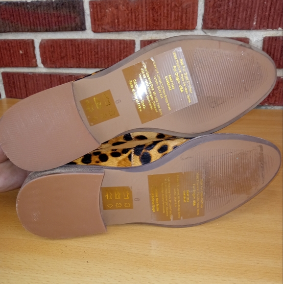 NWT Madewell The Frances Loafer in Leopard Print Calf Hair Sz. 6 - Picture 13 of 15